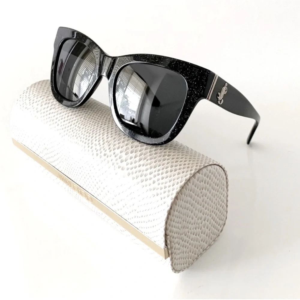 Jimmy Choo EUC Sparkly Sunglasses - Picture 1 of 7